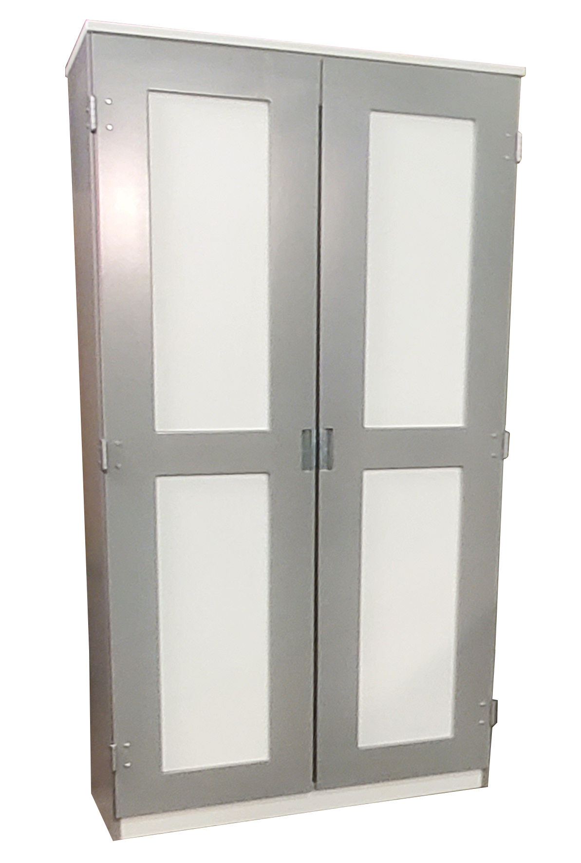 Urban Deluxe Double Door Wardrobe, Inset Panel Doors, 36"W